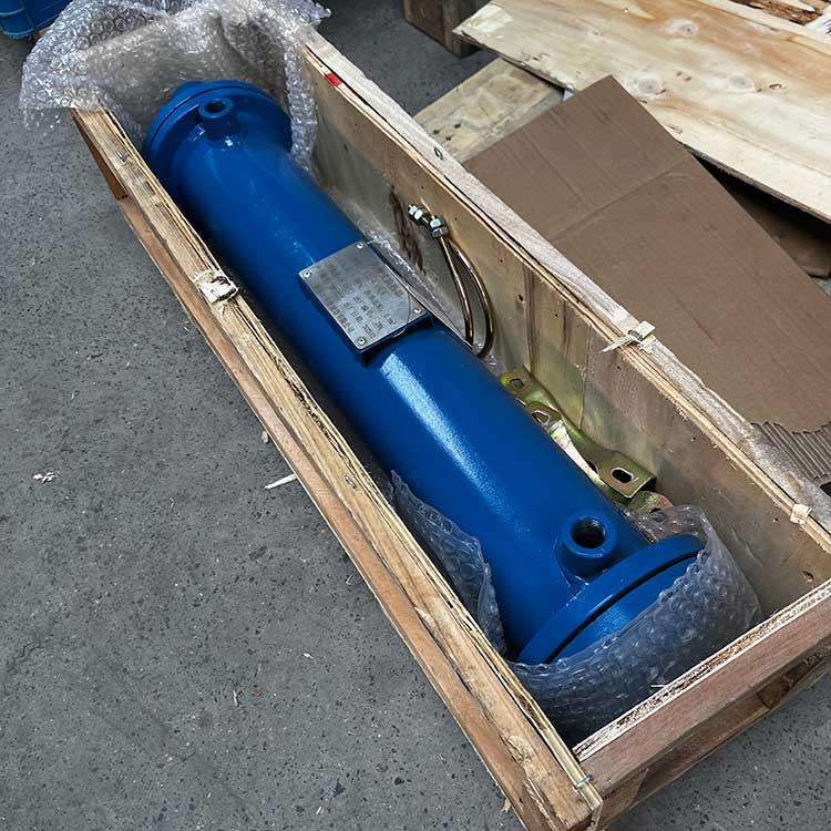 華豫供應列管式換熱器GLC1-0.8/0.6 碳鋼材質(zhì)